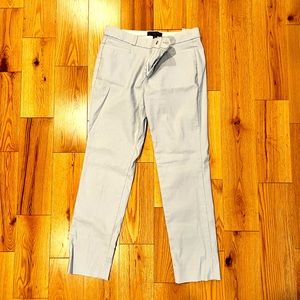 Light Blue/White Pinstripe Banana Republic Sloan Pant